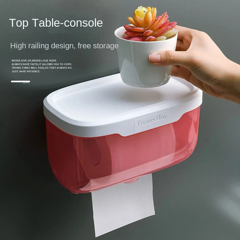 Toilet Paper Holder and Shelf
