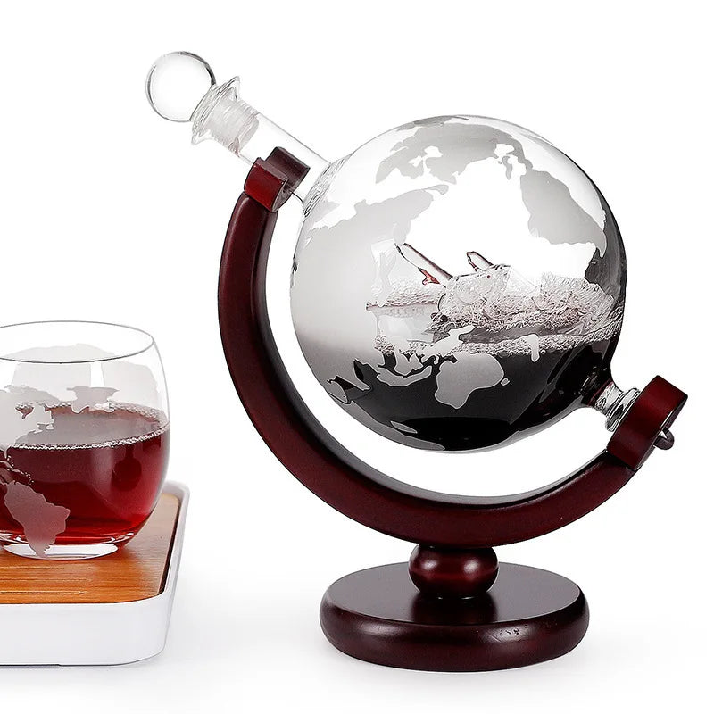 Globe Whiskey Decanter