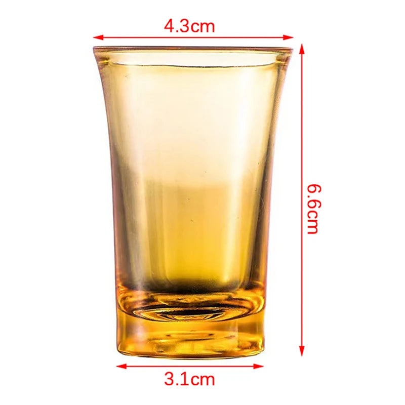 4 Pack of Acrylic Shot Glasses
