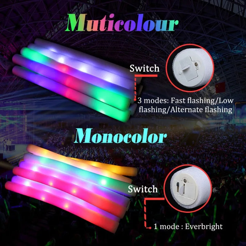18-Inch Glow Sticks 10pcs or 5pcs