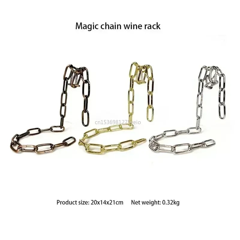 Magical Suspension Chain Wine Holder