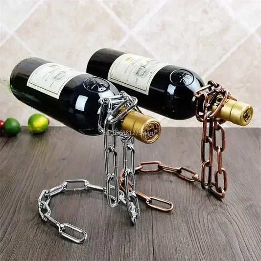 Magical Suspension Chain Wine Holder